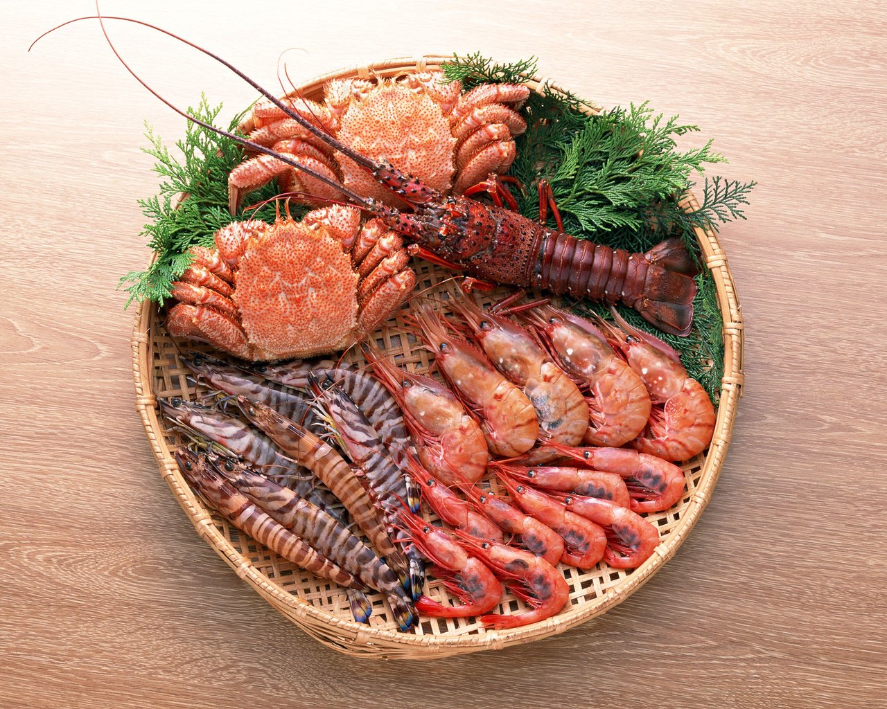 Обои крабы, суши, морепродукты, креветки, омар, crabs, sushi, seafood, shrimp, omar разрешение 2950x2094 Загрузить