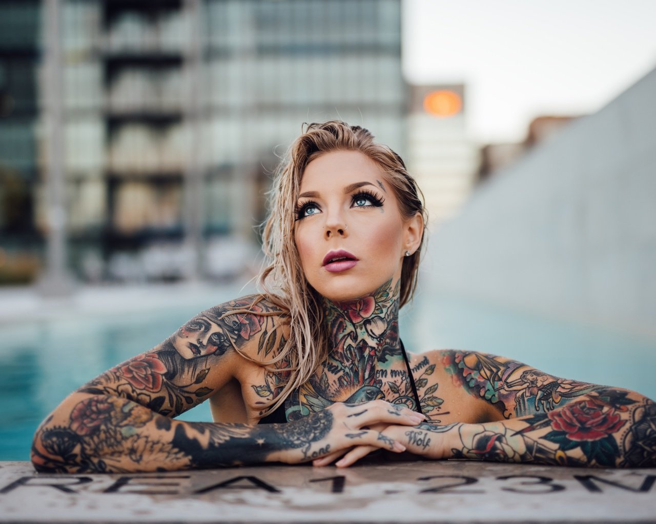 татуированные девушки модели