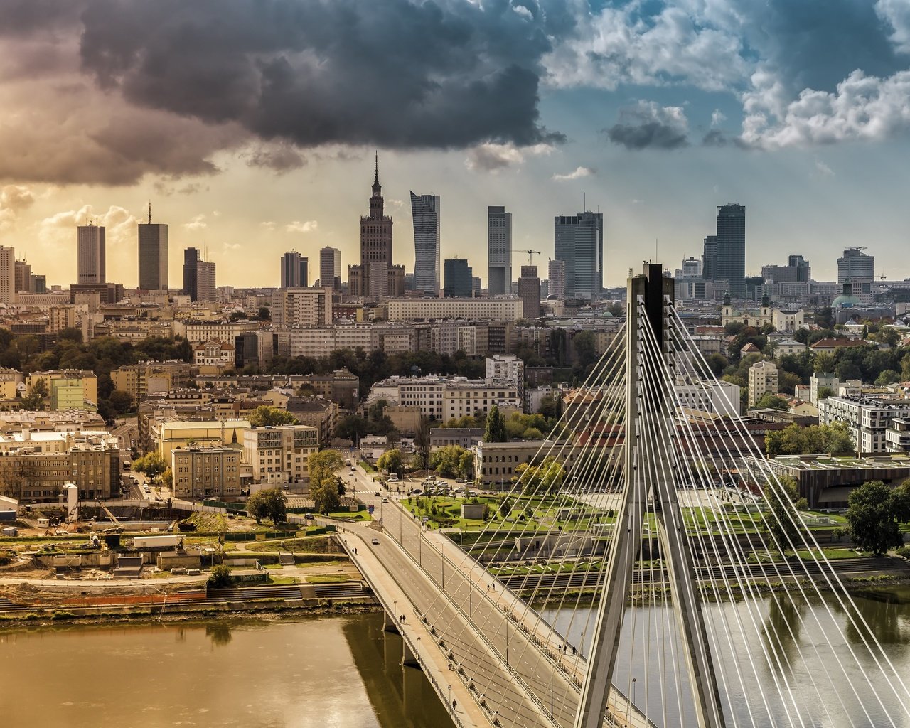 Обои польша, варшава, poland, warsaw разрешение 3840x2400 Загрузить