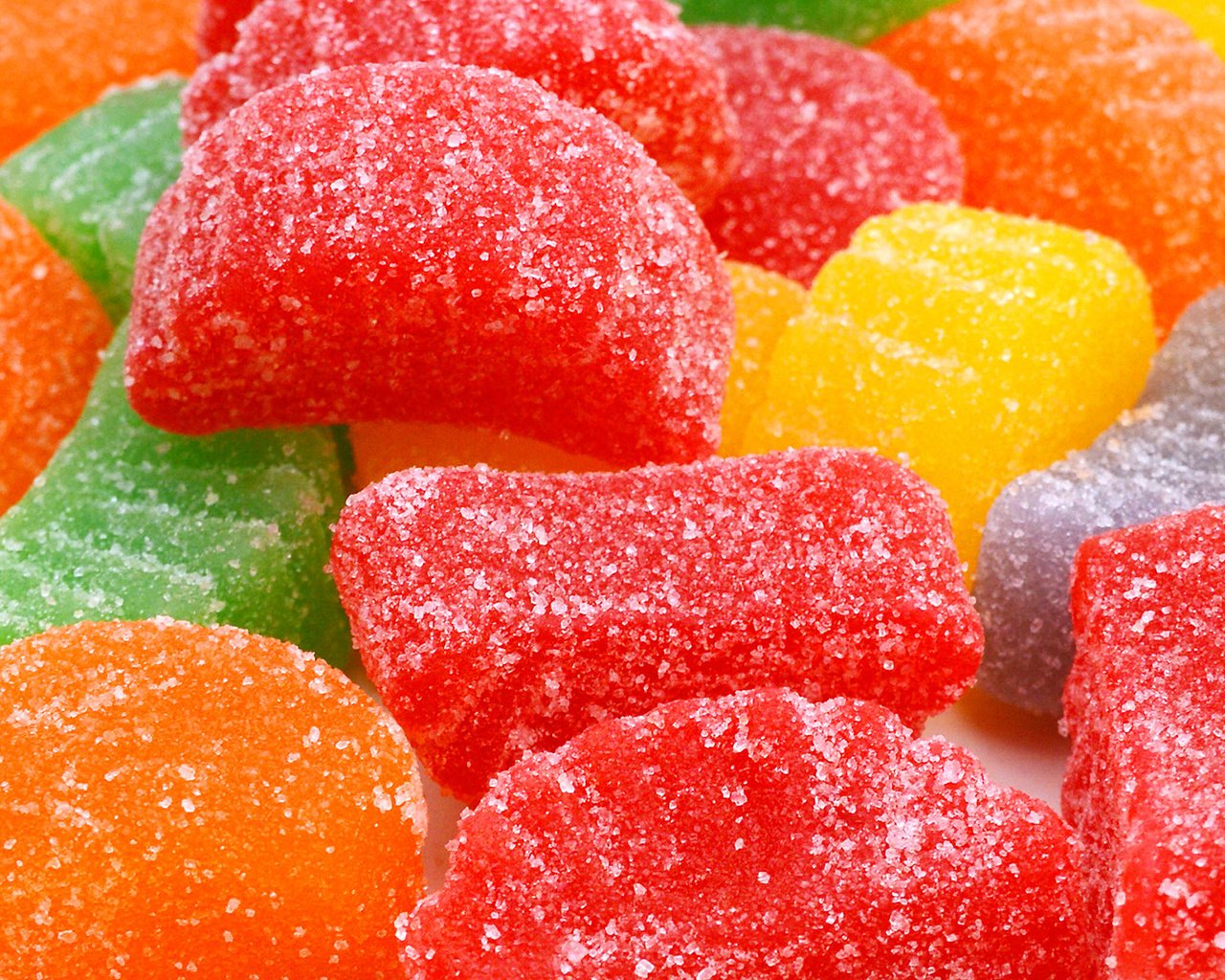 Обои конфеты, сладости, разноцветный, сахар, мармелад, candy, sweets, colorful, sugar, marmalade разрешение 1920x1200 Загрузить