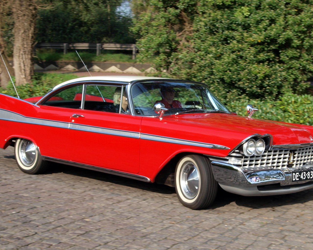 Обои америка, красный, сша, автомобиль, plymouth sport fury, america, red, usa, car разрешение 2560x1600 Загрузить