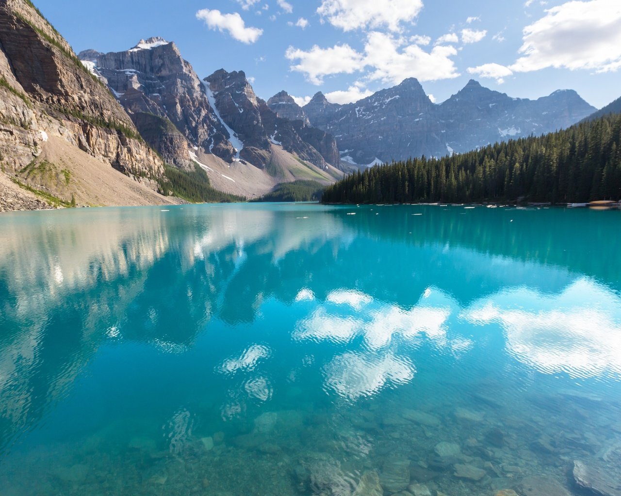 Обои озеро, горы, природа, отражение, lake, mountains, nature, reflection разрешение 2880x1800 Загрузить