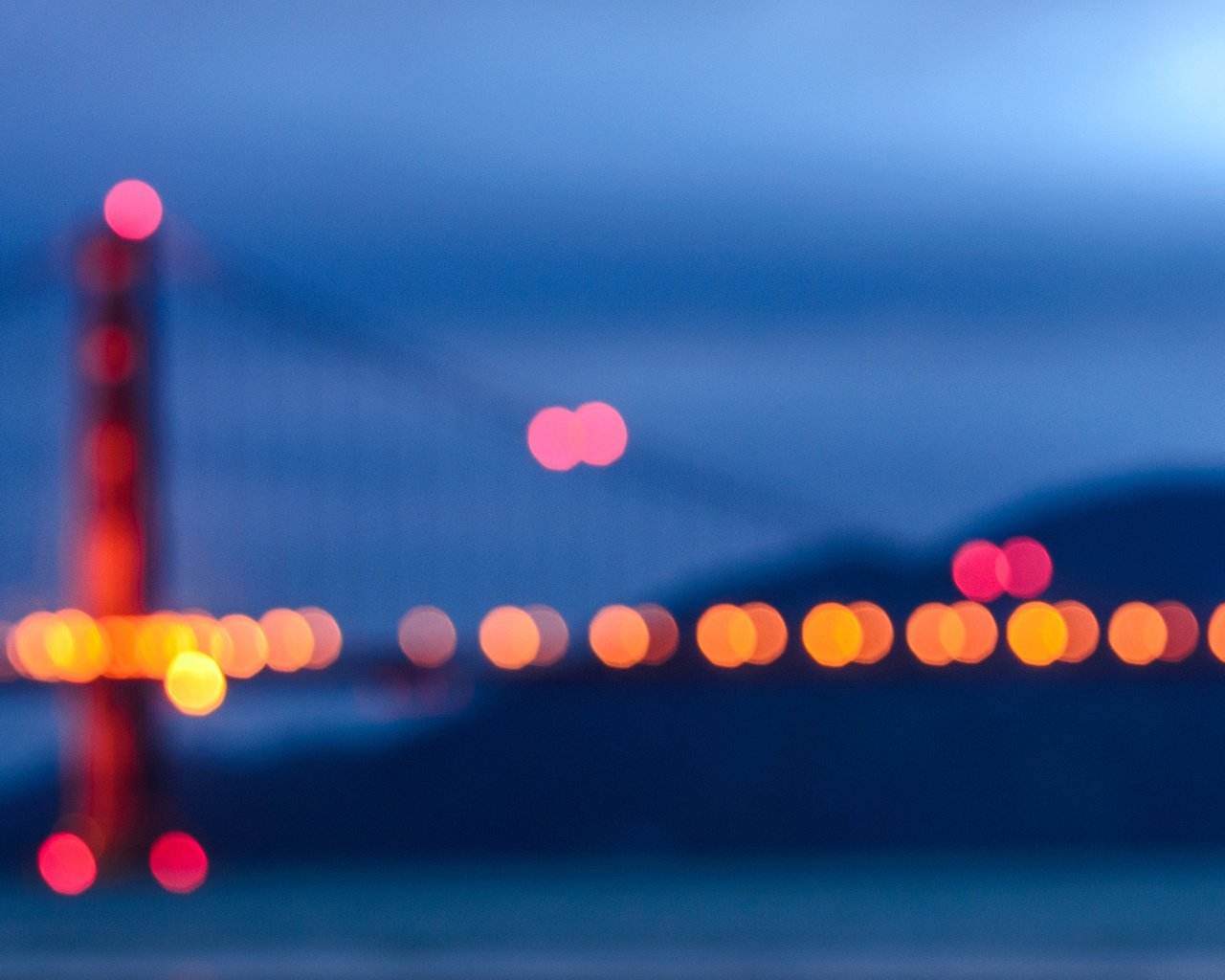 Обои мост, сша, сан-франциско, золотые ворота, боке, bridge, usa, san francisco, golden gate, bokeh разрешение 1920x1200 Загрузить