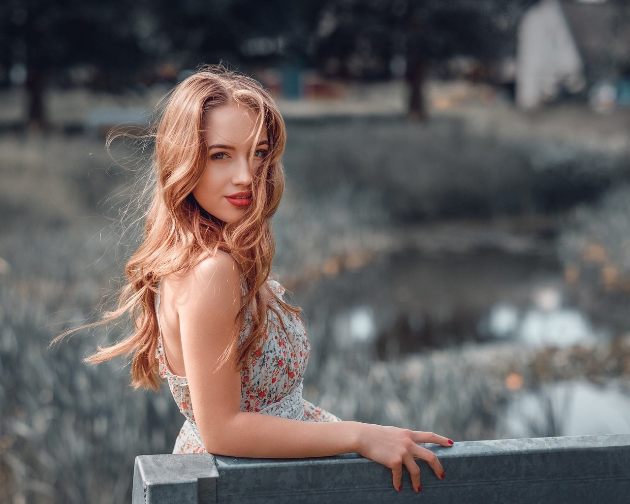 Обои девушка, платье, улыбка, длинные волосы, сарафан, gabia, saulius ke, girl, dress, smile, long hair, sundress, callejon разрешение 2000x1600 Загрузить