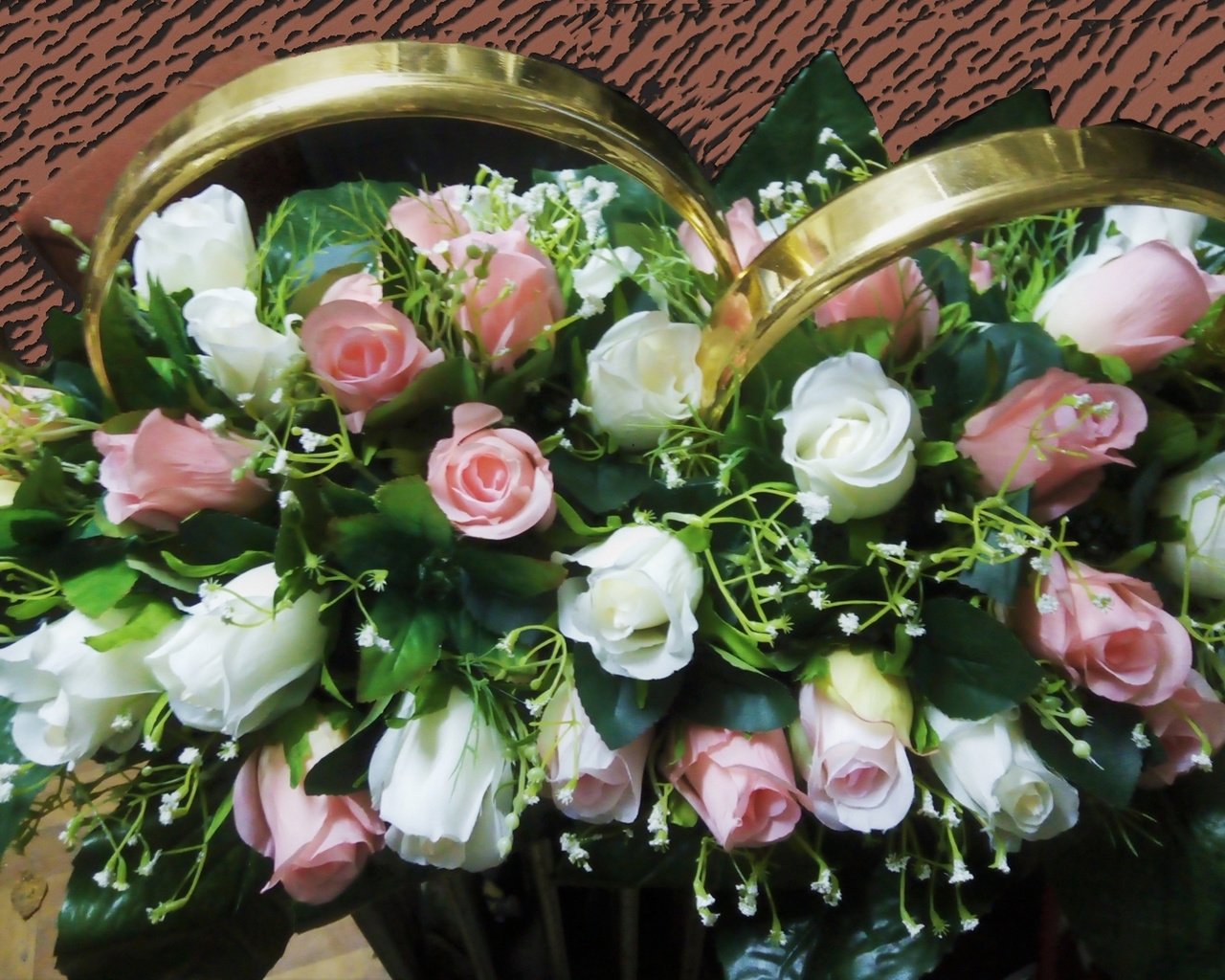 Обои цветы, украшения, розы, свадьба, flowers, decoration, roses, wedding разрешение 2822x1950 Загрузить
