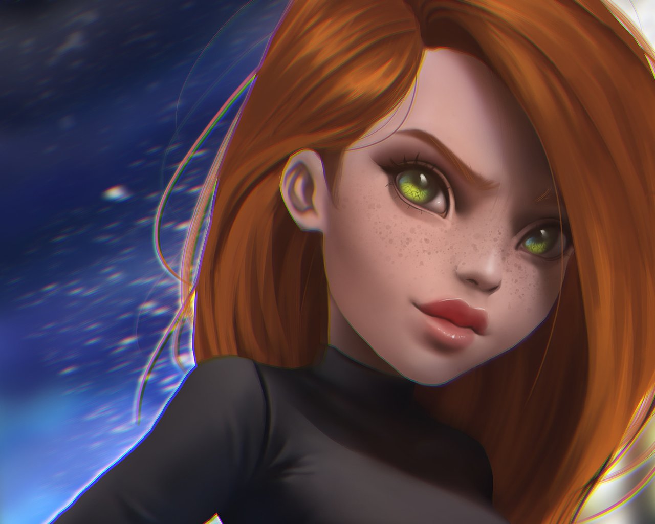 Обои арт, волосы, лицо, цифровое искусство, kim possible, ким, мультсериал, kim possible fanart, ким пять-с-плюсом, art, hair, face, digital art, kim разрешение 2085x1173 Загрузить