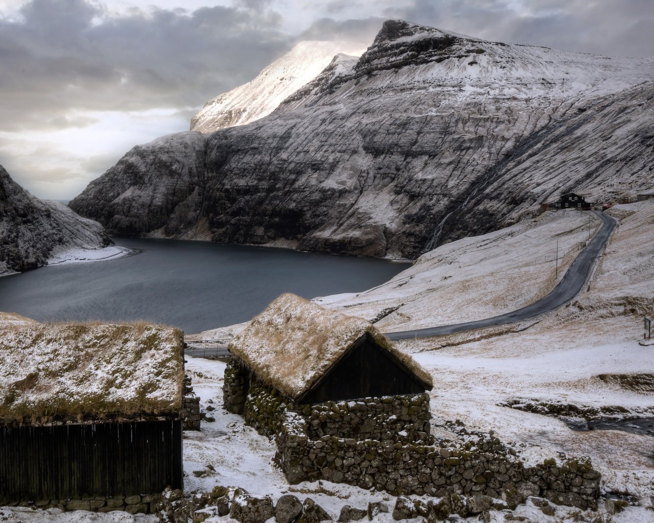 Обои природа, фарерские острова, nature, faroe islands разрешение 3840x2160 Загрузить