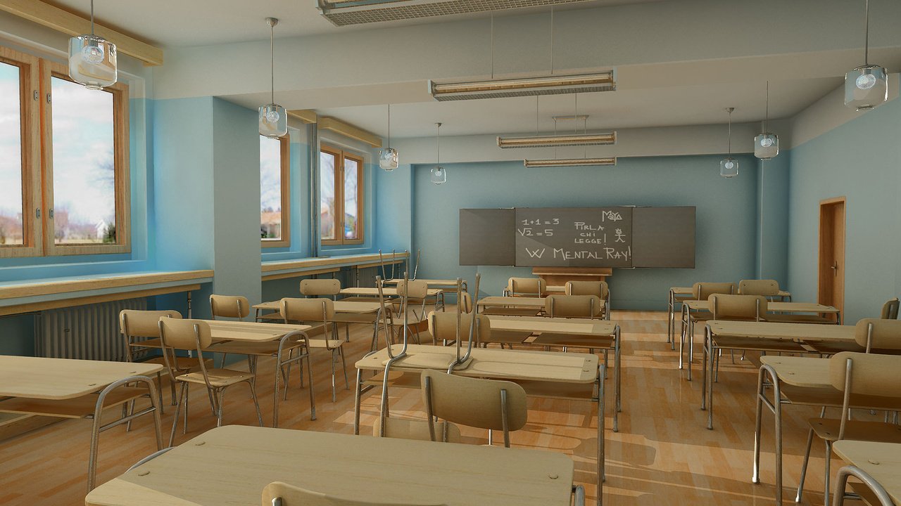 Обои доска, помещение, школа.парты, стулья, настольгия, board, the room, school.desks, chairs, the controls разрешение 2048x1536 Загрузить