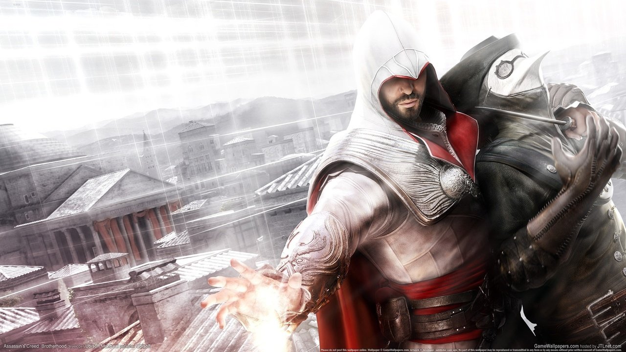 Обои assassins creed, братство, cgwallpapers, убийцы, brotherhood, killer разрешение 1920x1080 Загрузить