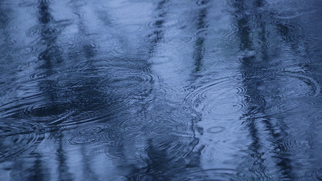 Обои вода, отражение, осень, дождь, лужа, water, reflection, autumn, rain, puddle разрешение 2560x1600 Загрузить