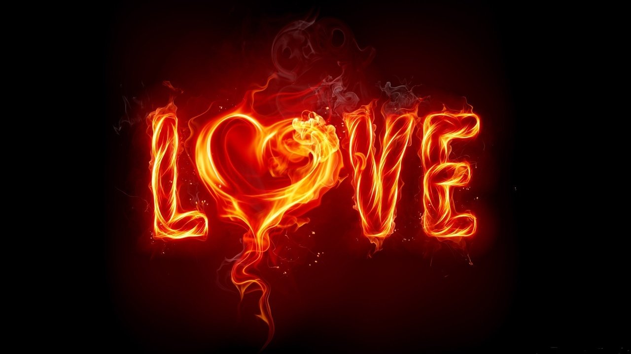 Обои огонь, сердце, любовь, fire, heart, love разрешение 2560x1440 Загрузить