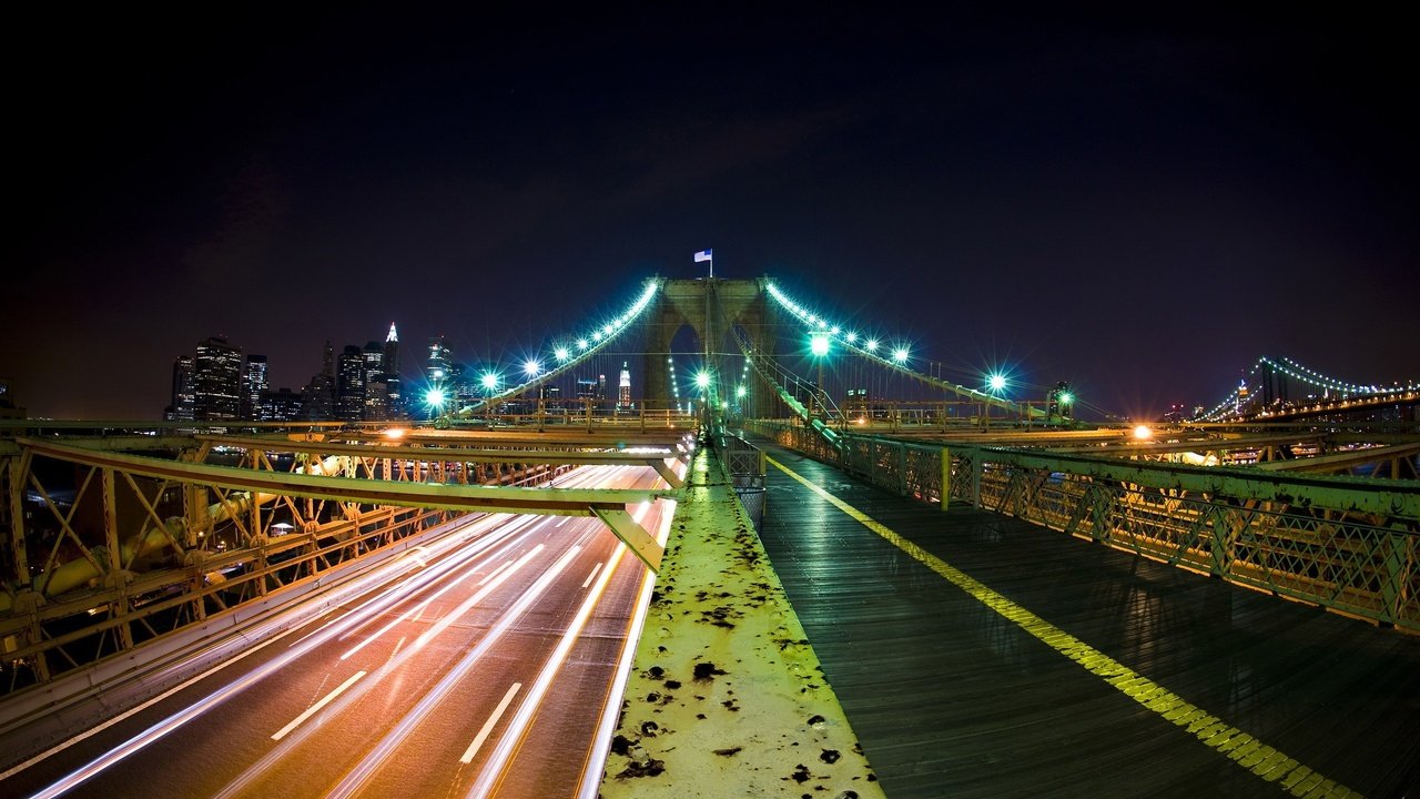 Обои цвета, города, мост, color, city, bridge разрешение 2560x1600 Загрузить