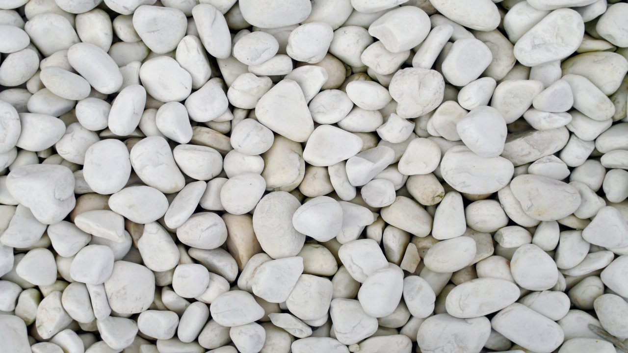 Обои камни, галька, белая, stones, pebbles, white разрешение 2560x1600 Загрузить