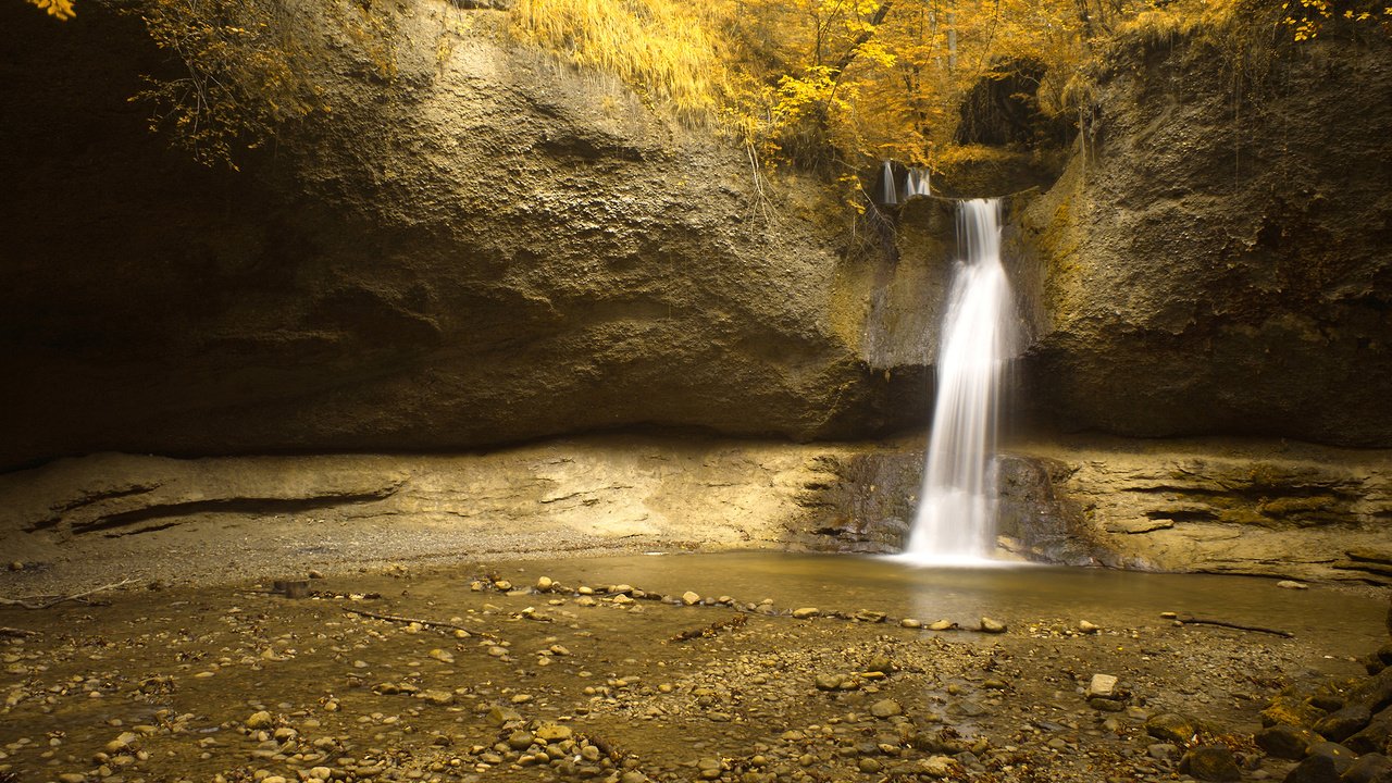 Обои природа, водопад, kemptthal, швецария, эдемский сад, эдем, водопад в эдеме, nature, waterfall, switzerland, the garden of eden, eden, waterfall in eden разрешение 2560x1600 Загрузить