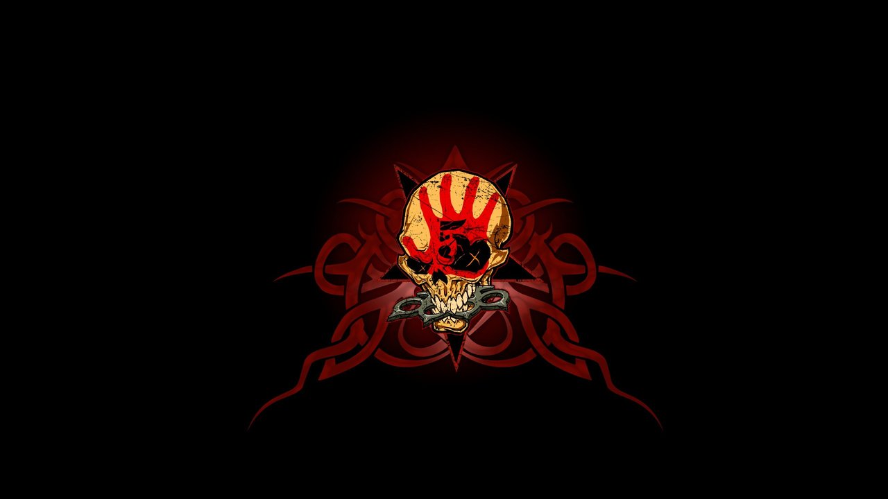 Обои узор, череп, кастет, five finger death punch, pattern, skull, knuckles разрешение 1920x1200 Загрузить