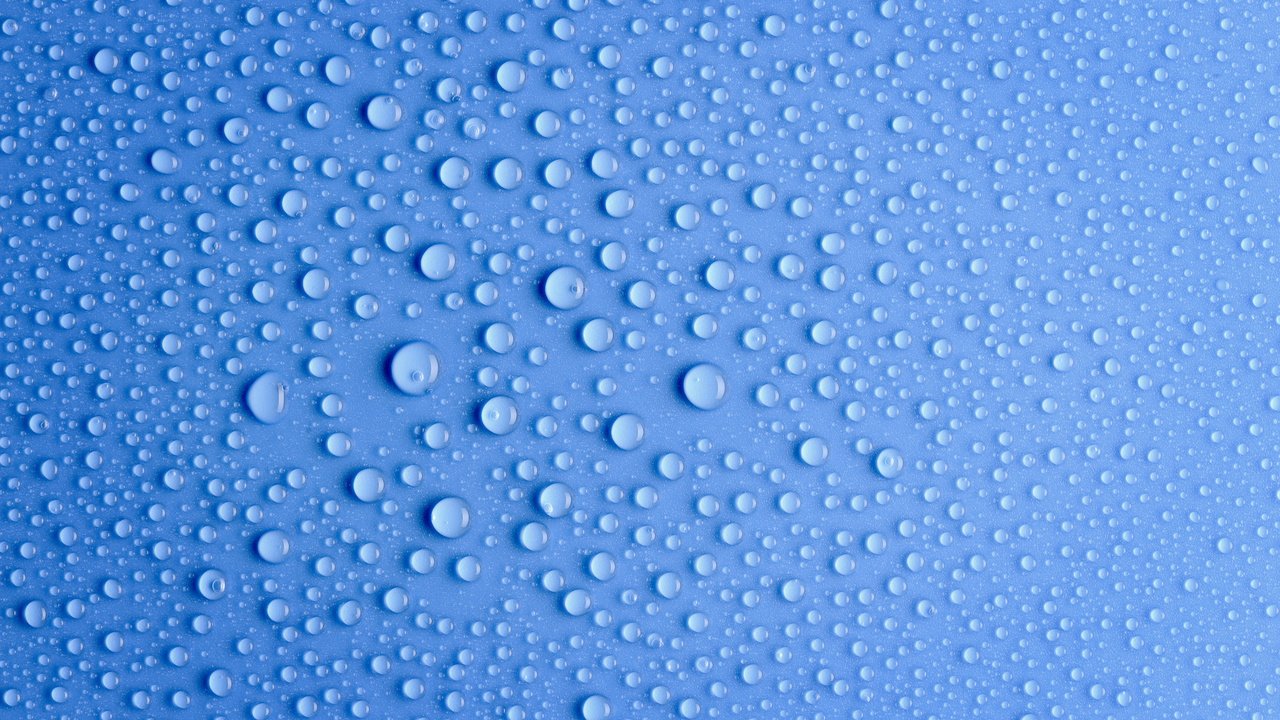 Обои фото, голубой, макро обои, водяные капли, photo, blue, macro wallpaper, water drop разрешение 2560x1600 Загрузить