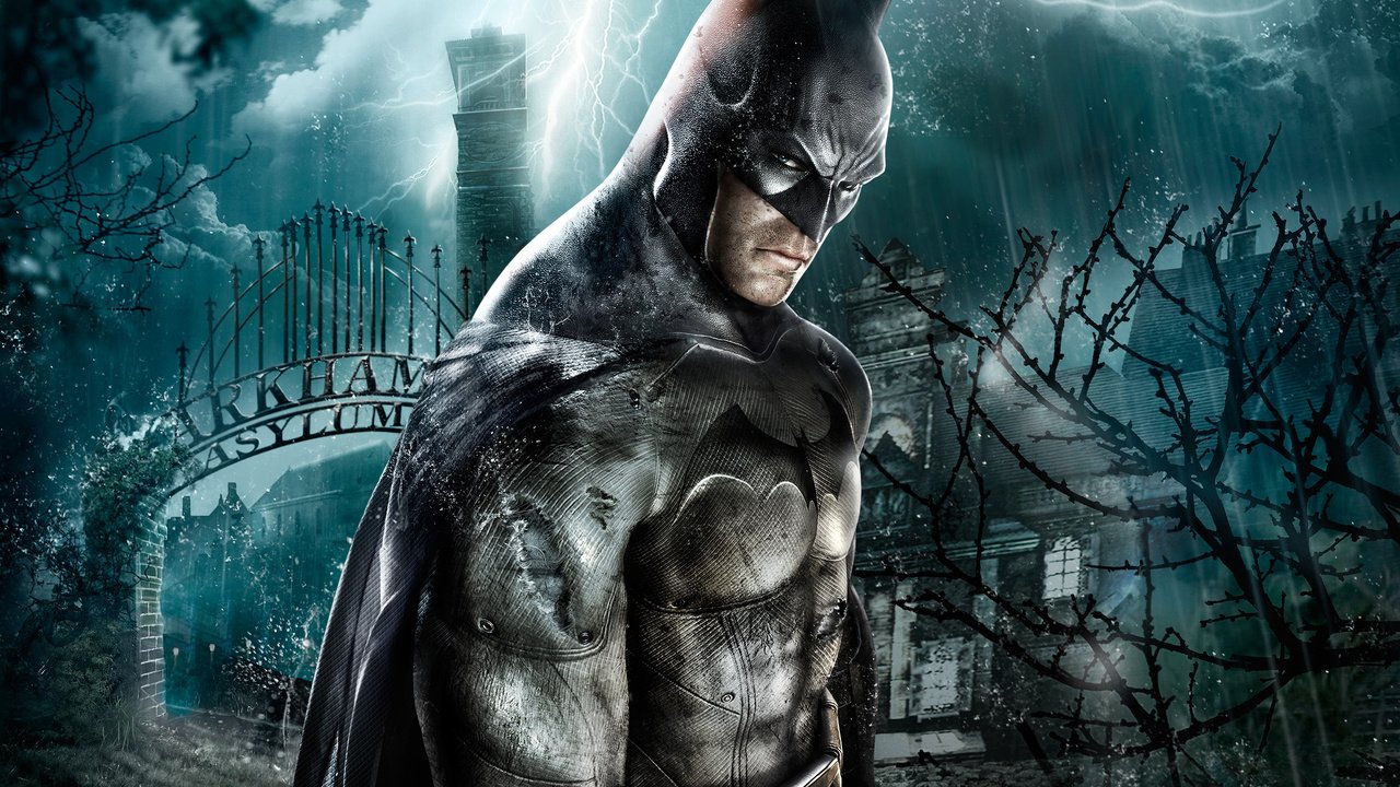 Обои картина, дом, batman arkham asylum, picture, house разрешение 2560x1600 Загрузить