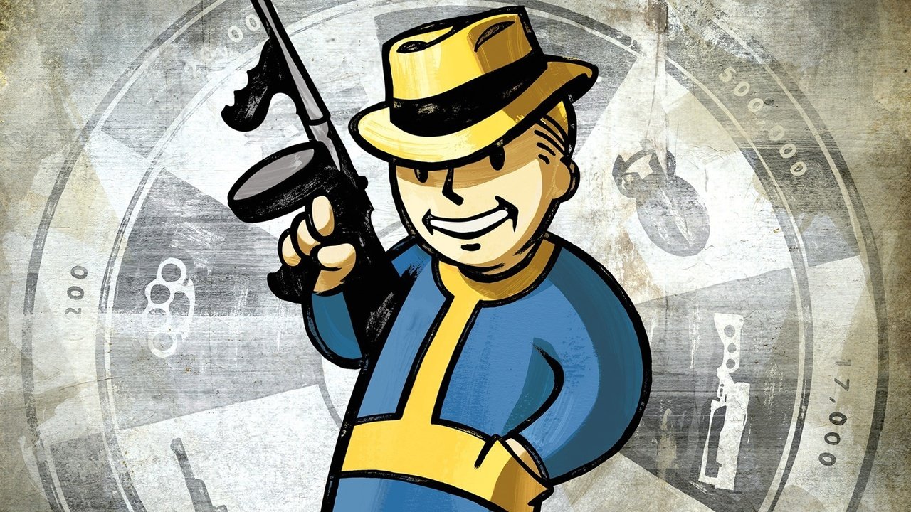 Обои fallout, new-vegas, vault boy_ разрешение 1920x1080 Загрузить