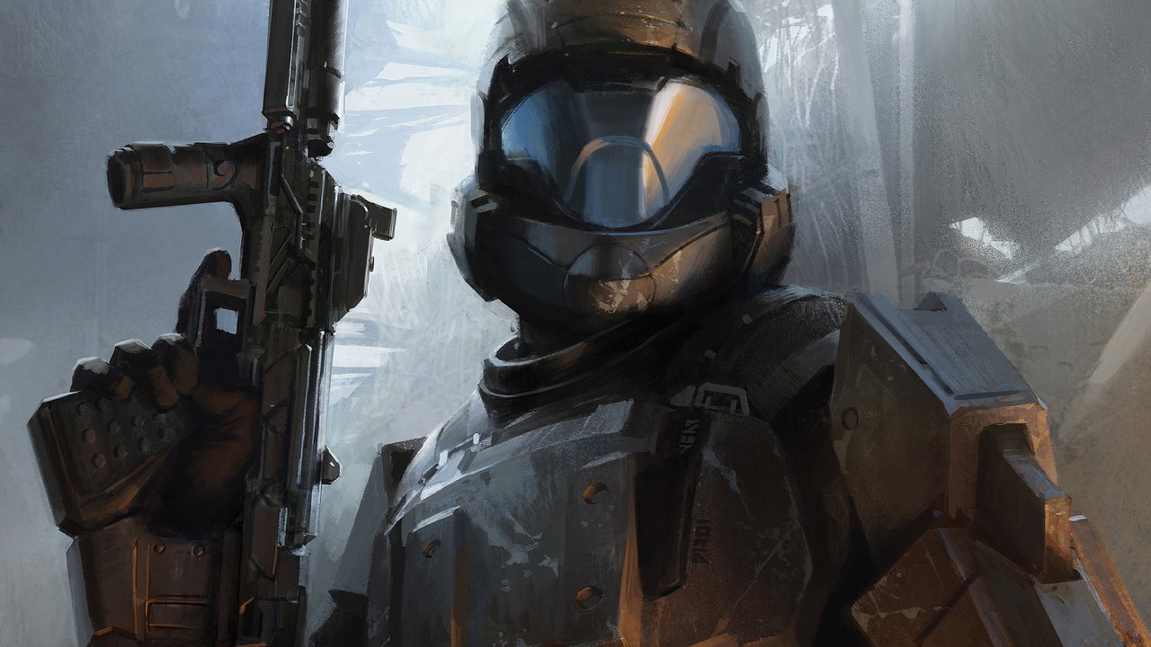 Обои нимб, odst, игруха, halo, . разрешение 1921x1200 Загрузить