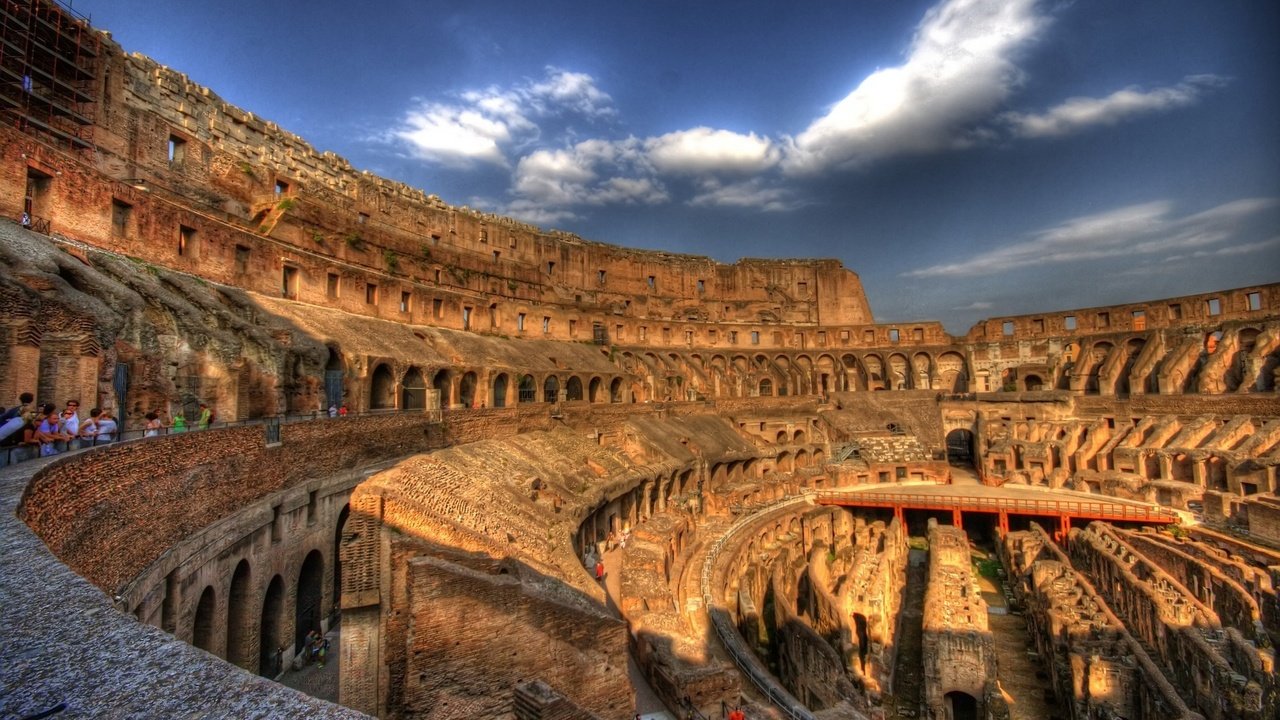 Обои италия, питер, колизей, рим, храмы, italy, peter, colosseum, rome, temples разрешение 1920x1200 Загрузить