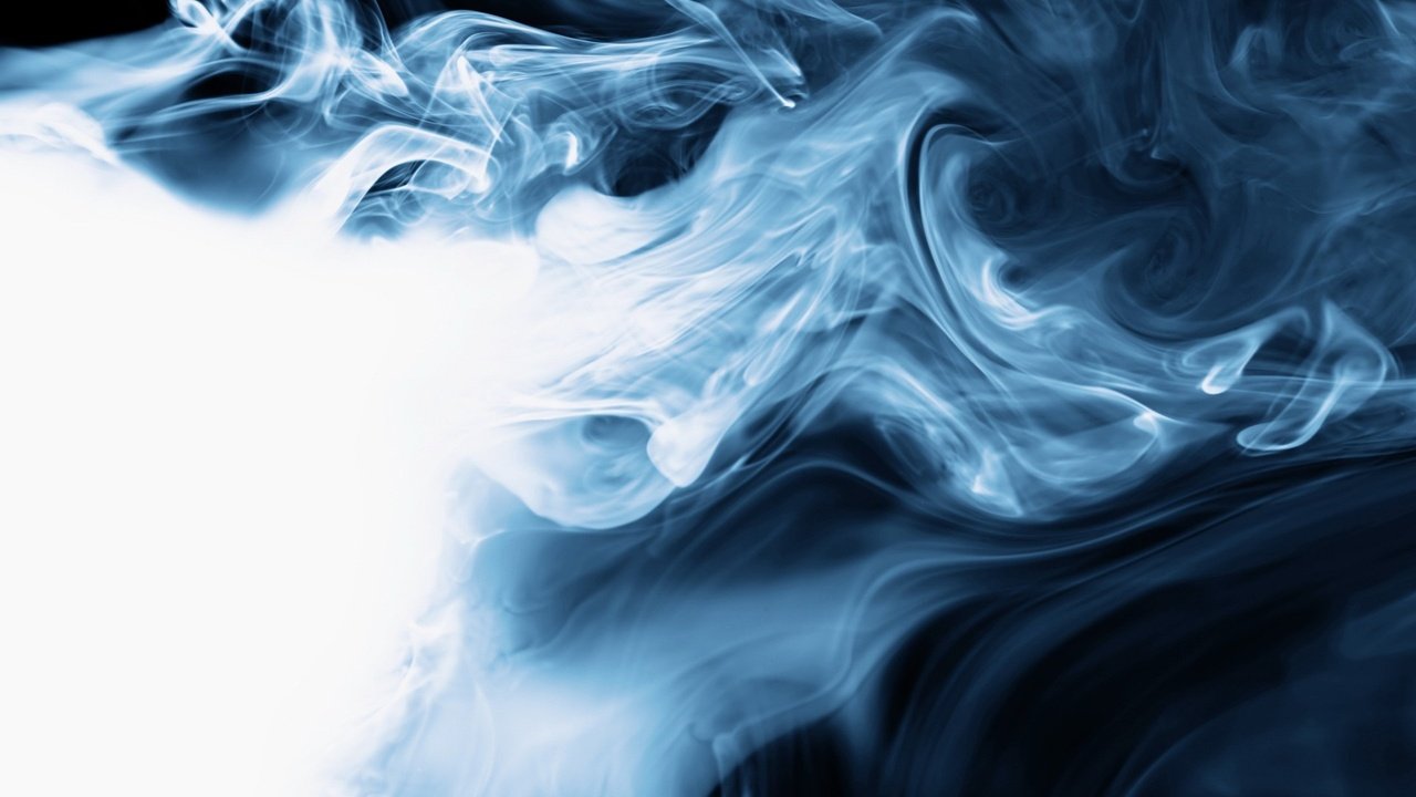 Обои синий, дым, белый, blue, smoke, white разрешение 1920x1200 Загрузить