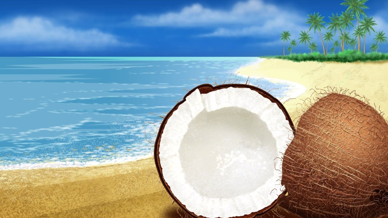 Обои море, пляж, реклама, кокос, баунти, райский остров, sea, beach, advertising, coconut, bounty, paradise island разрешение 2560x1600 Загрузить