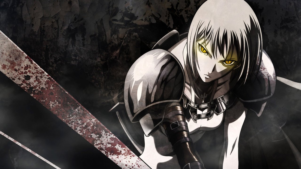 Обои воин, меч, аниме, claymore, warrior, sword, anime разрешение 1920x1200 Загрузить