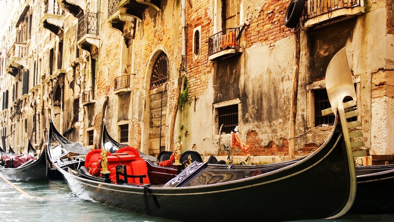 Обои венеция, канал, гондола, venice, channel, gondola разрешение 2560x1600 Загрузить