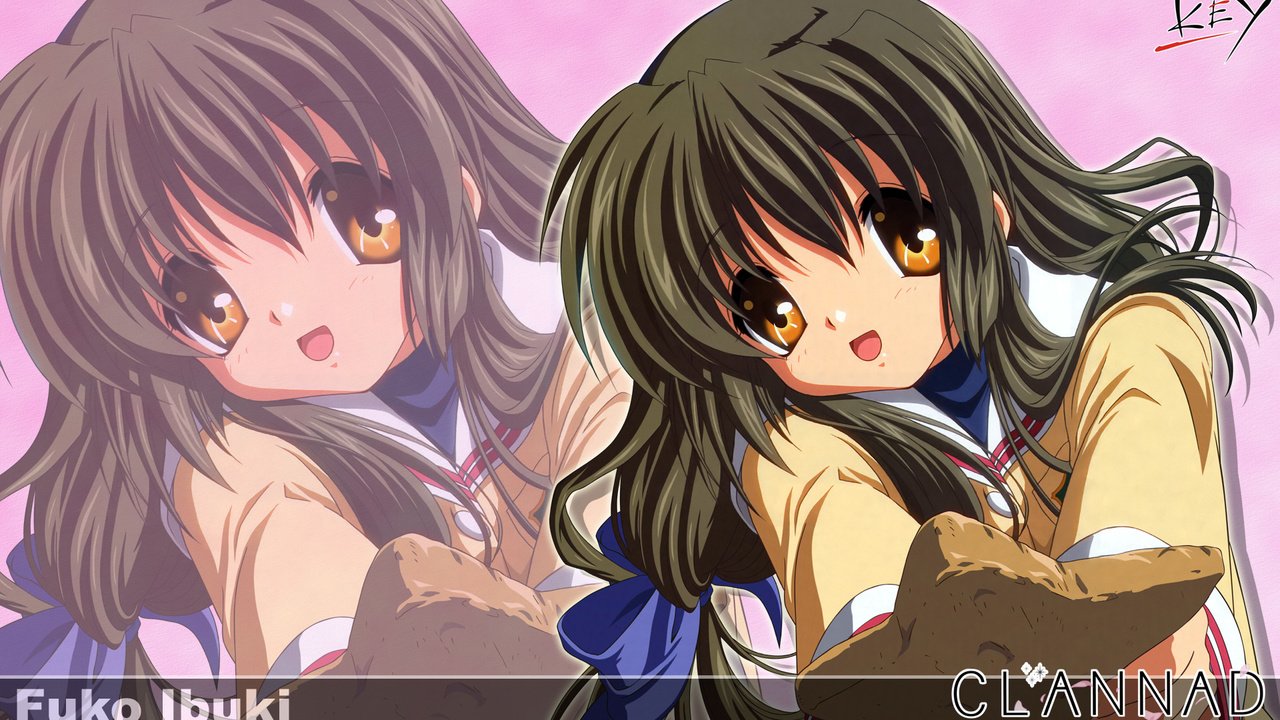 Обои clannad, ibuki fuuko разрешение 1920x1200 Загрузить