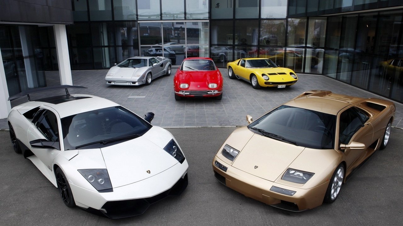 Обои ламборгини, murcielago, countach, 350 gt, miura, диабло, lamborghini, diablo разрешение 2048x1536 Загрузить