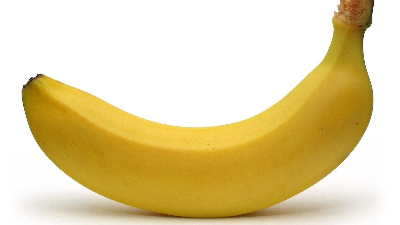 Обои желтый, фрукты, белый фон, банан, бананы, yellow, fruit, white background, banana, bananas разрешение 2000x1500 Загрузить