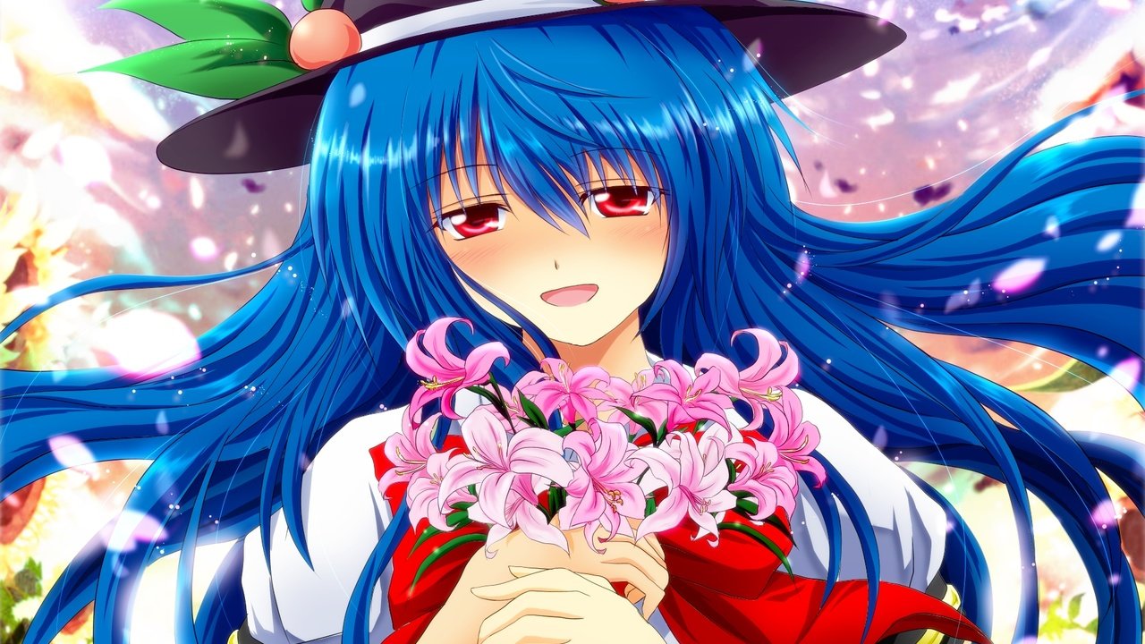 Обои букет, синие волосы, touhou project, bouquet, blue hair разрешение 1920x1200 Загрузить