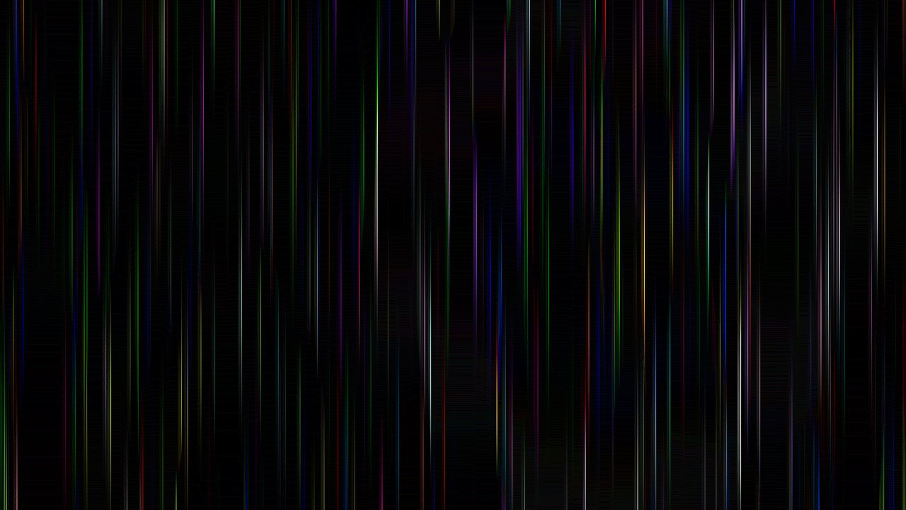 Обои разноцветные линии, на черном фоне, colored lines, on a black background разрешение 2560x1600 Загрузить