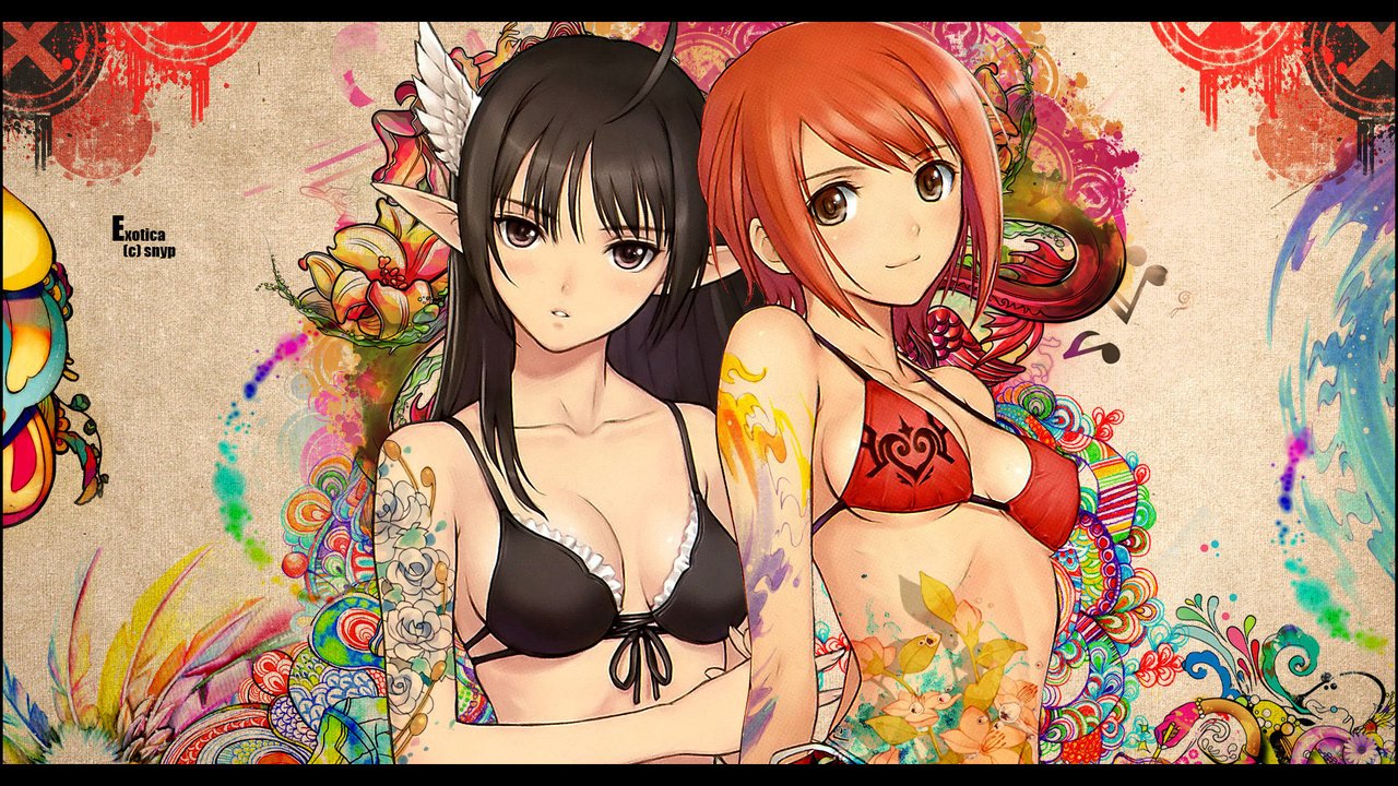 Обои девушка, аниме, syuzhet, yepizod, рисоунок, girl, anime, risunok разрешение 1920x1080 Загрузить