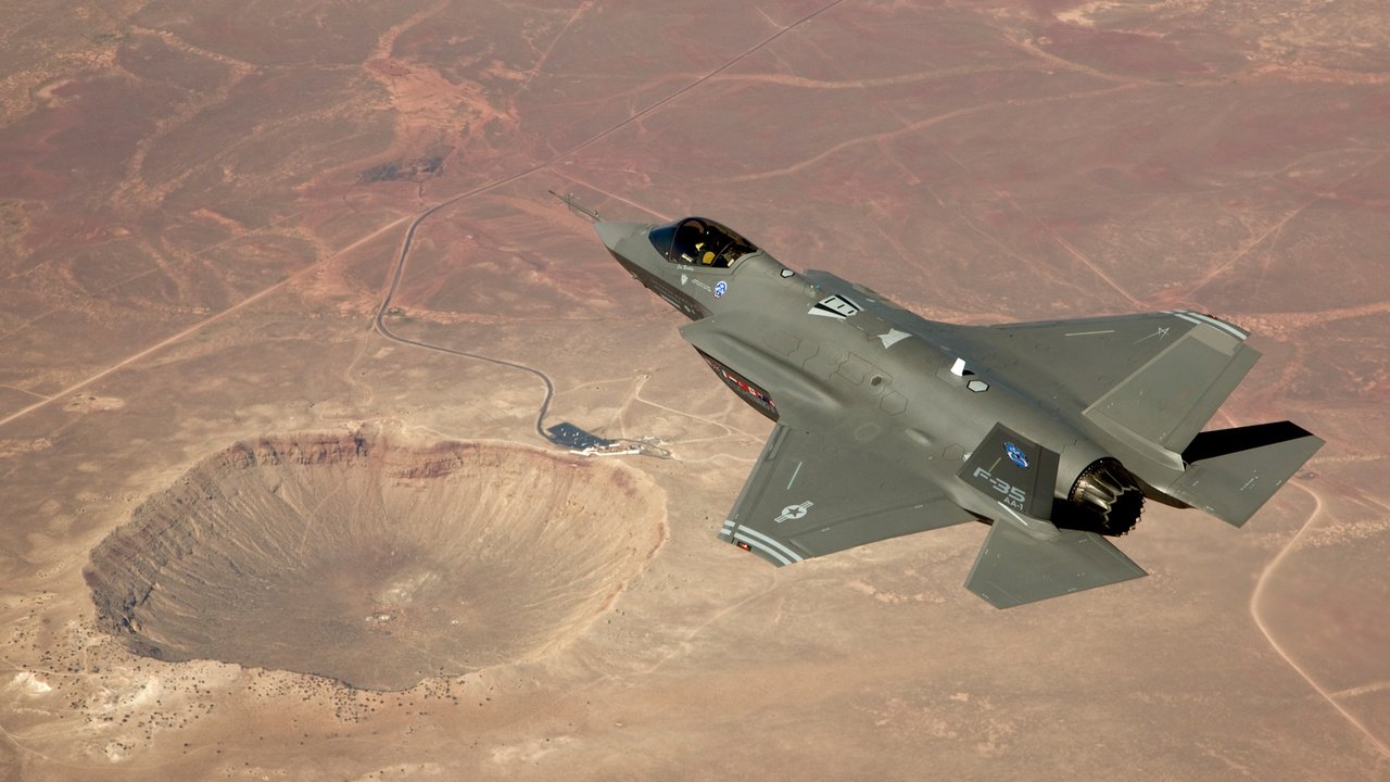 Обои lockheed martin, f-35a, истребитель ввс сша, тестовый полет, fighter us air force, test flight разрешение 1920x1080 Загрузить