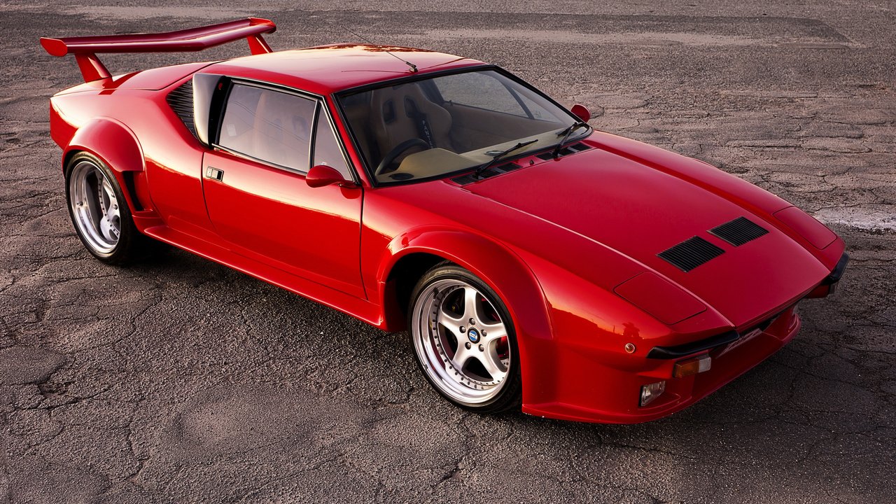 Обои авто, автомобиль, краcный, суперкар, de tomaso pantera, auto, car, red, supercar разрешение 2560x1600 Загрузить