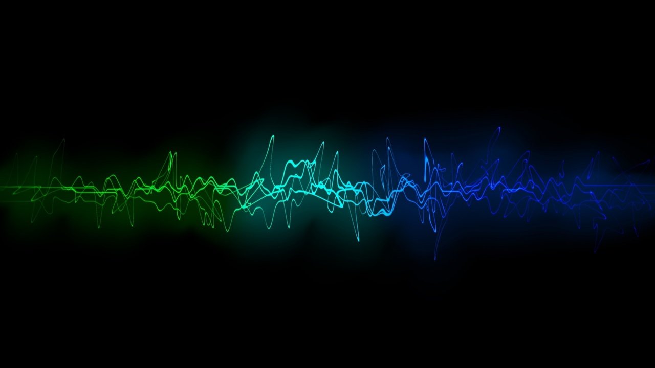 Обои звуковые волны, sound waves разрешение 2560x1440 Загрузить