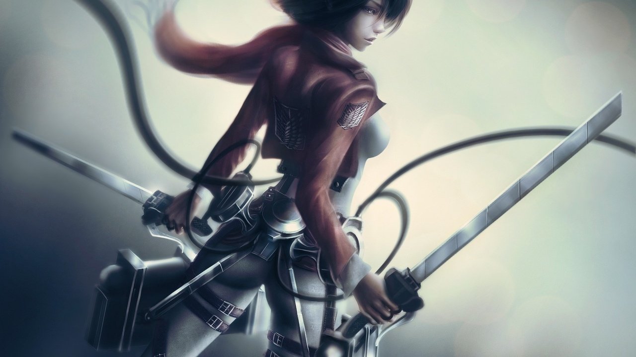 Обои арт, mikasa ackerman, shingeki no kyojin, attack on titan, вторжение титанов, art, the invasion of the titans разрешение 1920x1200 Загрузить