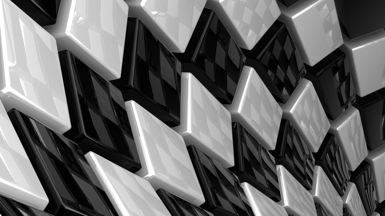 Обои 3d-graphics - the black and white (черные и б, 3d-graphics - the black and white (black and b разрешение 2560x1440 Загрузить