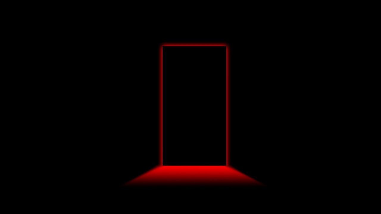 Обои свет, дверь, минимализм, тень, черный фон, light, the door, minimalism, shadow, black background разрешение 1920x1080 Загрузить