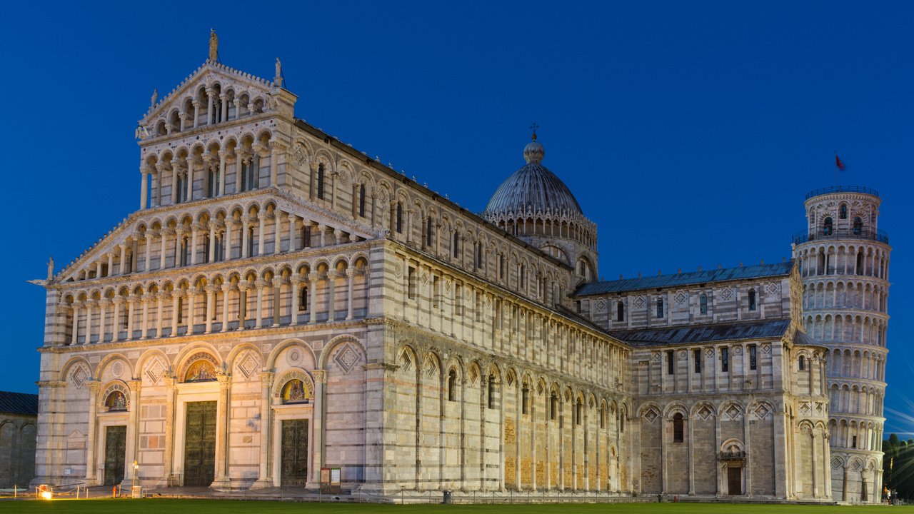 Обои собор, башня, италия, пиза, cathedral, tower, italy, pisa разрешение 2048x1331 Загрузить