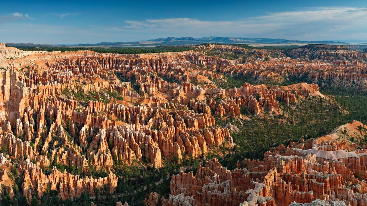 Обои скалы, природа, парк, bryce point, брайс каньон национальный парк, rocks, nature, park, bryce canyon national park разрешение 2880x1800 Загрузить