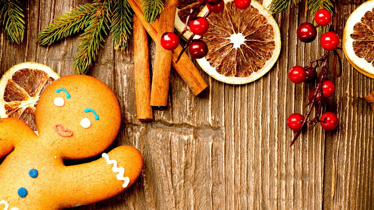 Обои корица, сладости, ягоды, рождество, пряники, cinnamon, sweets, berries, christmas, gingerbread разрешение 4810x3206 Загрузить
