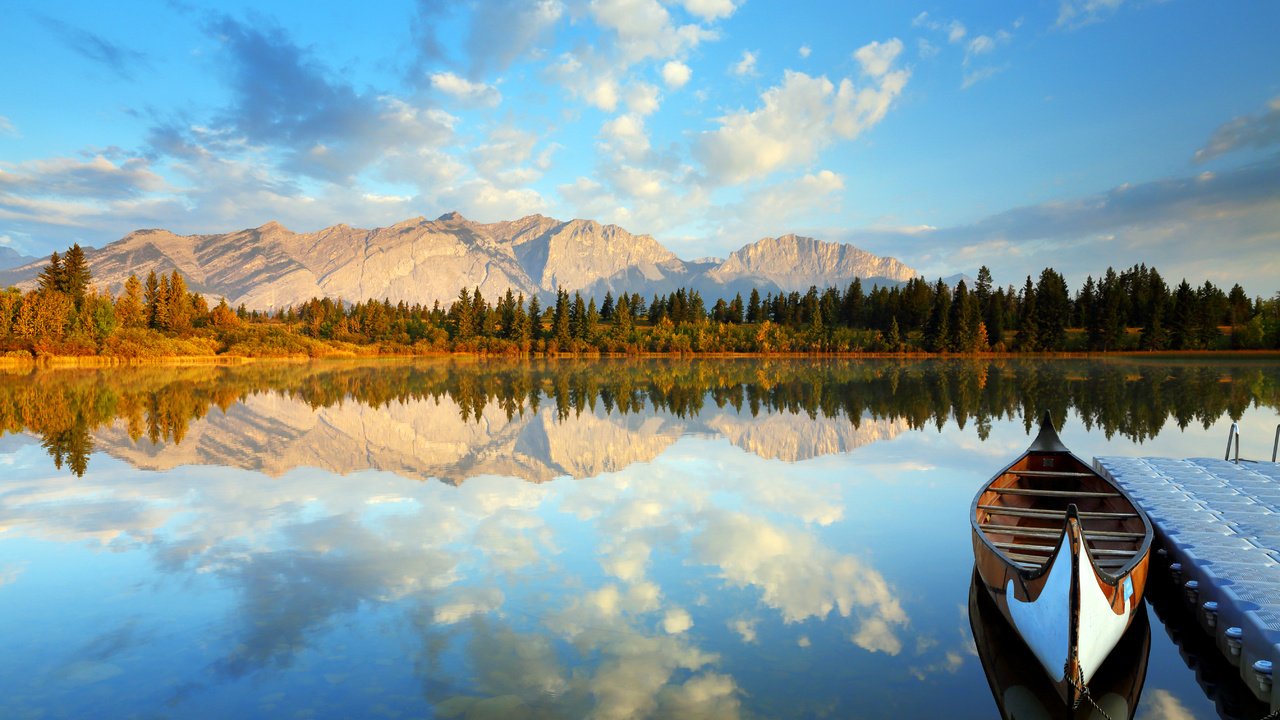 Обои горное озеро, ландшафт, валлпапер, mountain lake, landscape, wallpaper разрешение 5399x3600 Загрузить