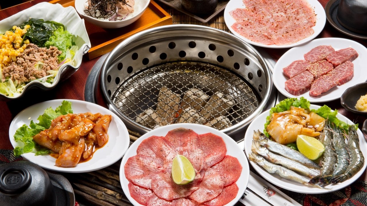 Обои мясо, морепродукты, ассорти, китайская кухня, meat, seafood, cuts, chinese cuisine разрешение 1920x1278 Загрузить