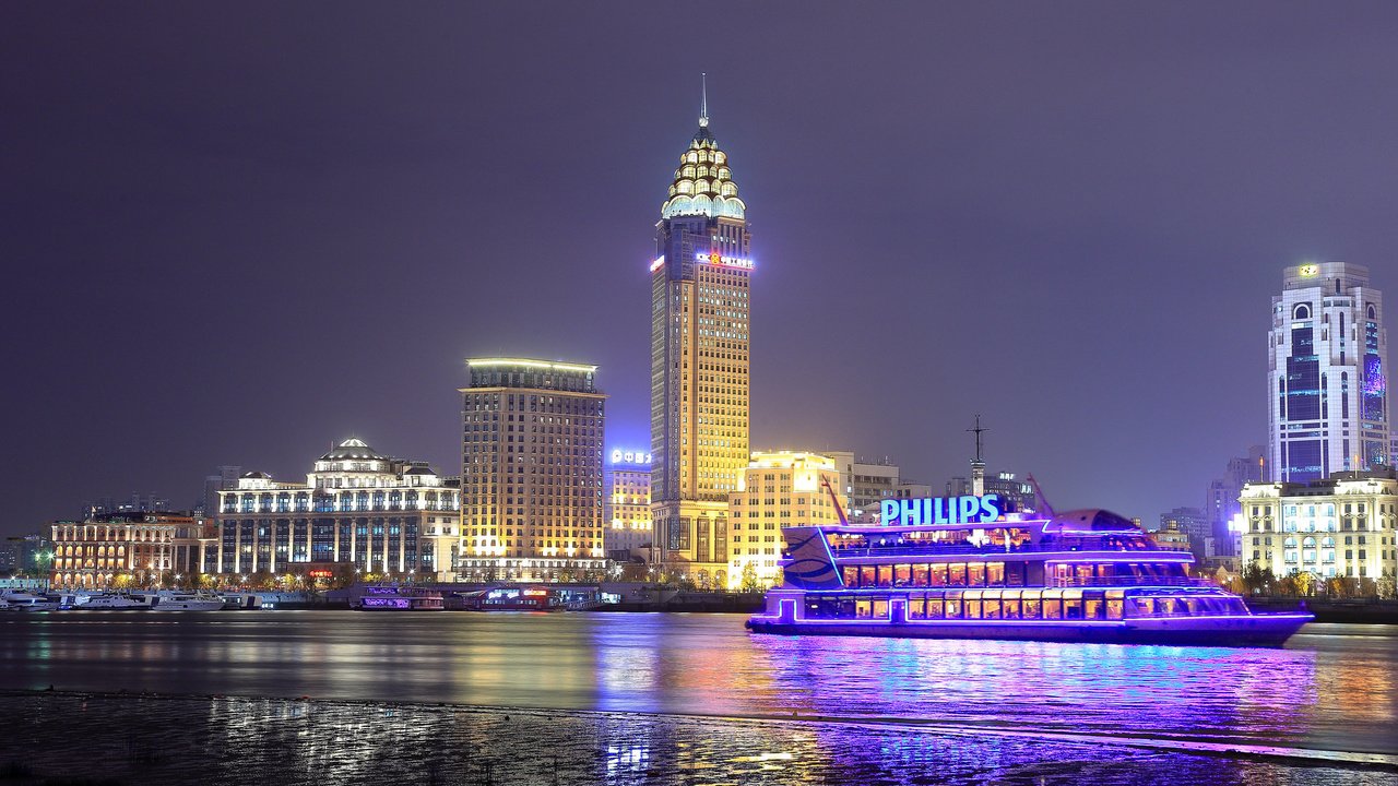 Обои небоскребы, шанхай, мегаполис, китай, skyscrapers, shanghai, megapolis, china разрешение 2048x1365 Загрузить