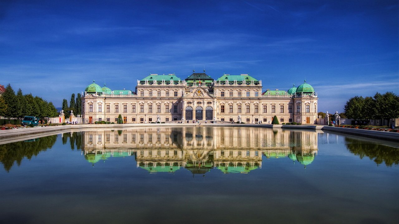 Обои замок, австрия, дворец, вена, бельведер, miroslav petrasko, castle, austria, palace, vienna, belvedere разрешение 1920x1277 Загрузить