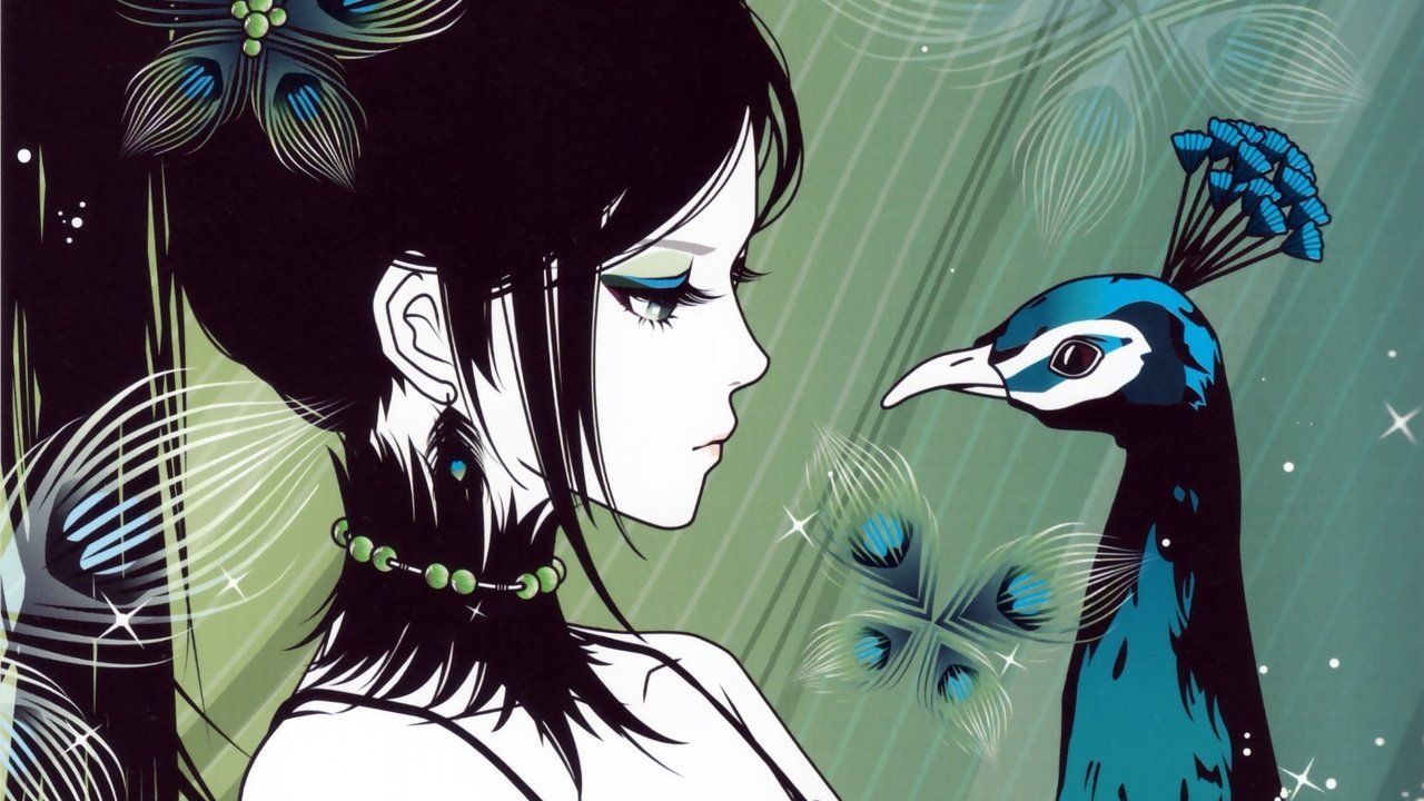 Обои арт, девушка, взгляд, аниме, профиль, хвост, павлин. птица, art, girl, look, anime, profile, tail, peacock. bird разрешение 1995x1510 Загрузить