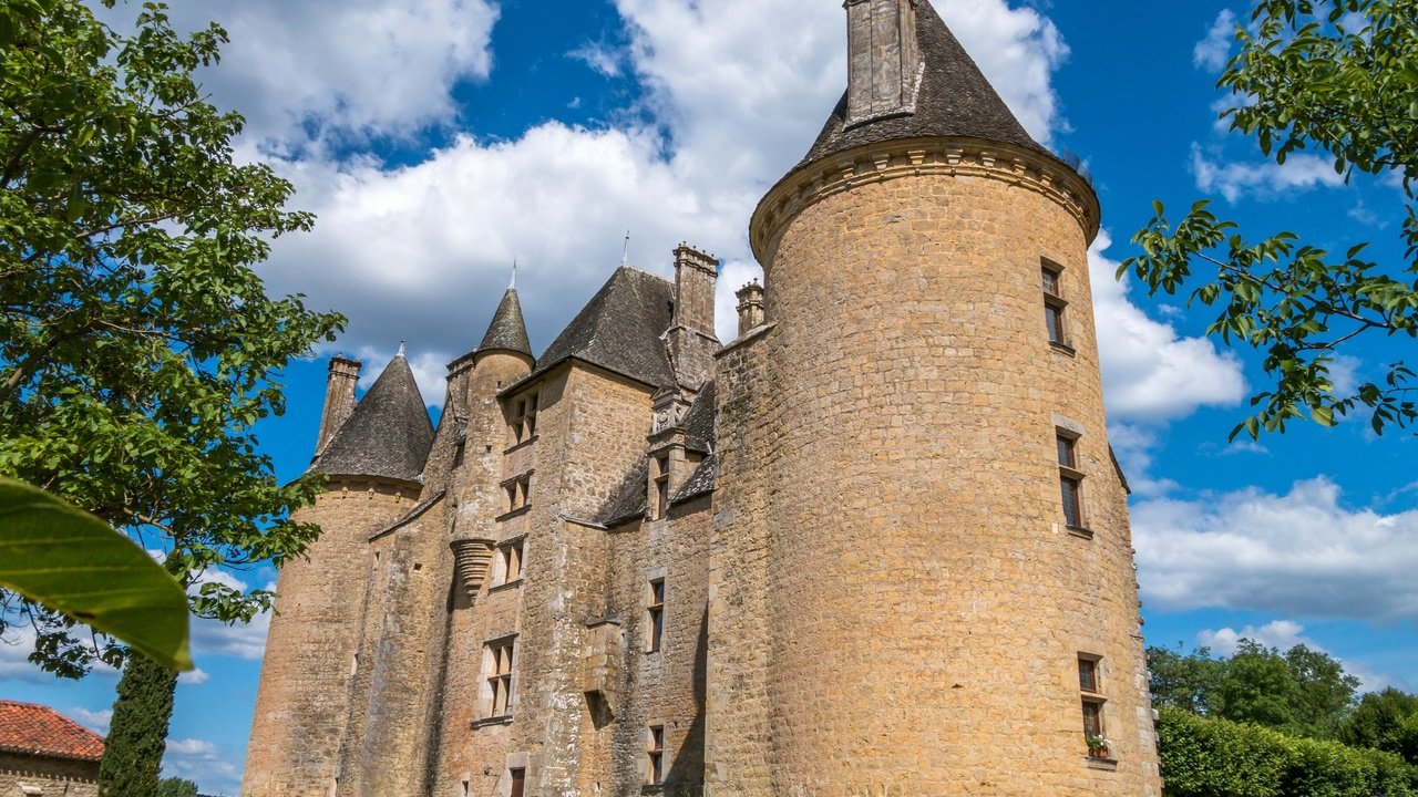 Обои замок, франция, юг-пиренеи, монталь, chateau de montal, castle, france, midi-pyrénées, montal разрешение 2880x1920 Загрузить