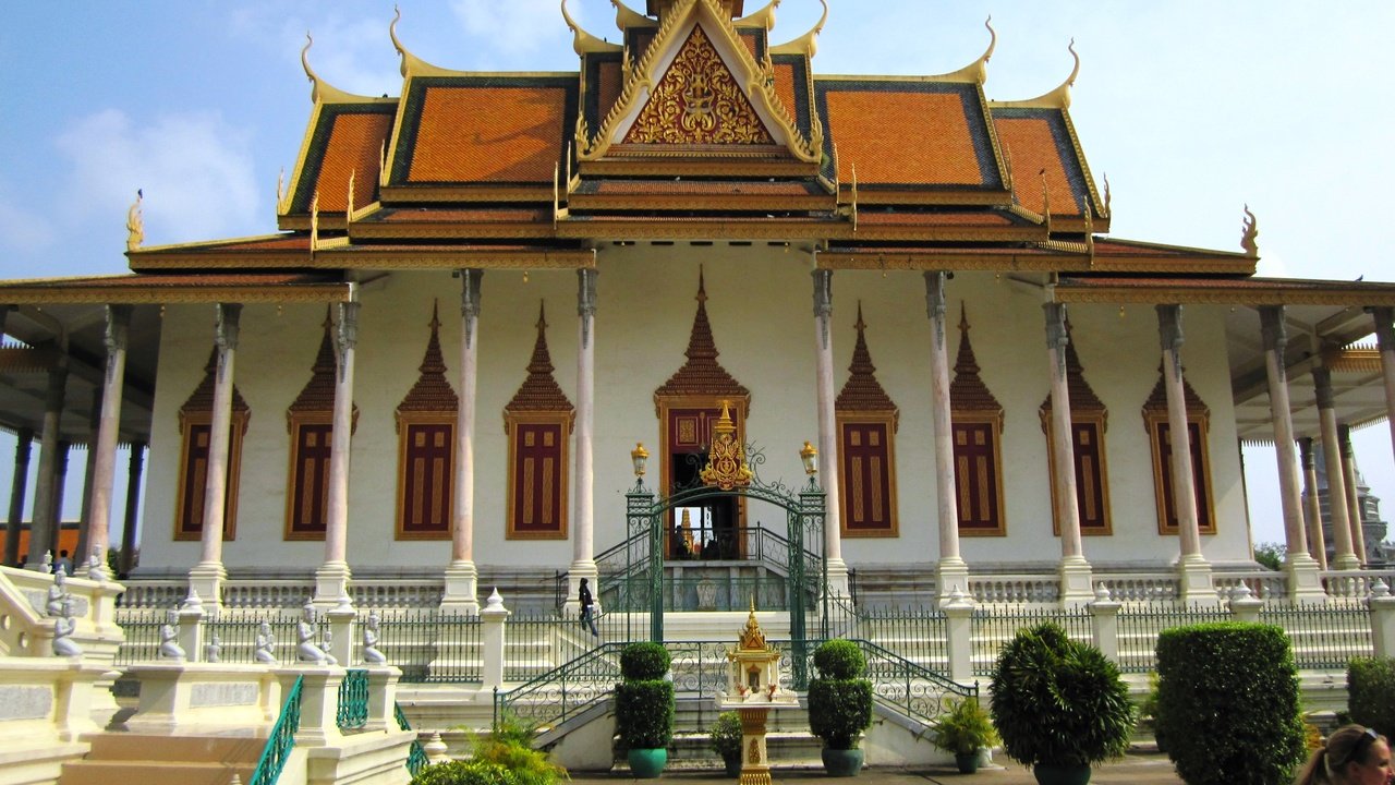 Обои храм, дворец, камбоджа, пномпень, temple, palace, cambodia, phnom penh разрешение 4000x3000 Загрузить